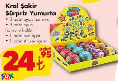 KRAL ŞAKİR SÜRPRİZ YUMURTA KRAL ŞAKİR SÜRPRİZ YUMURTA